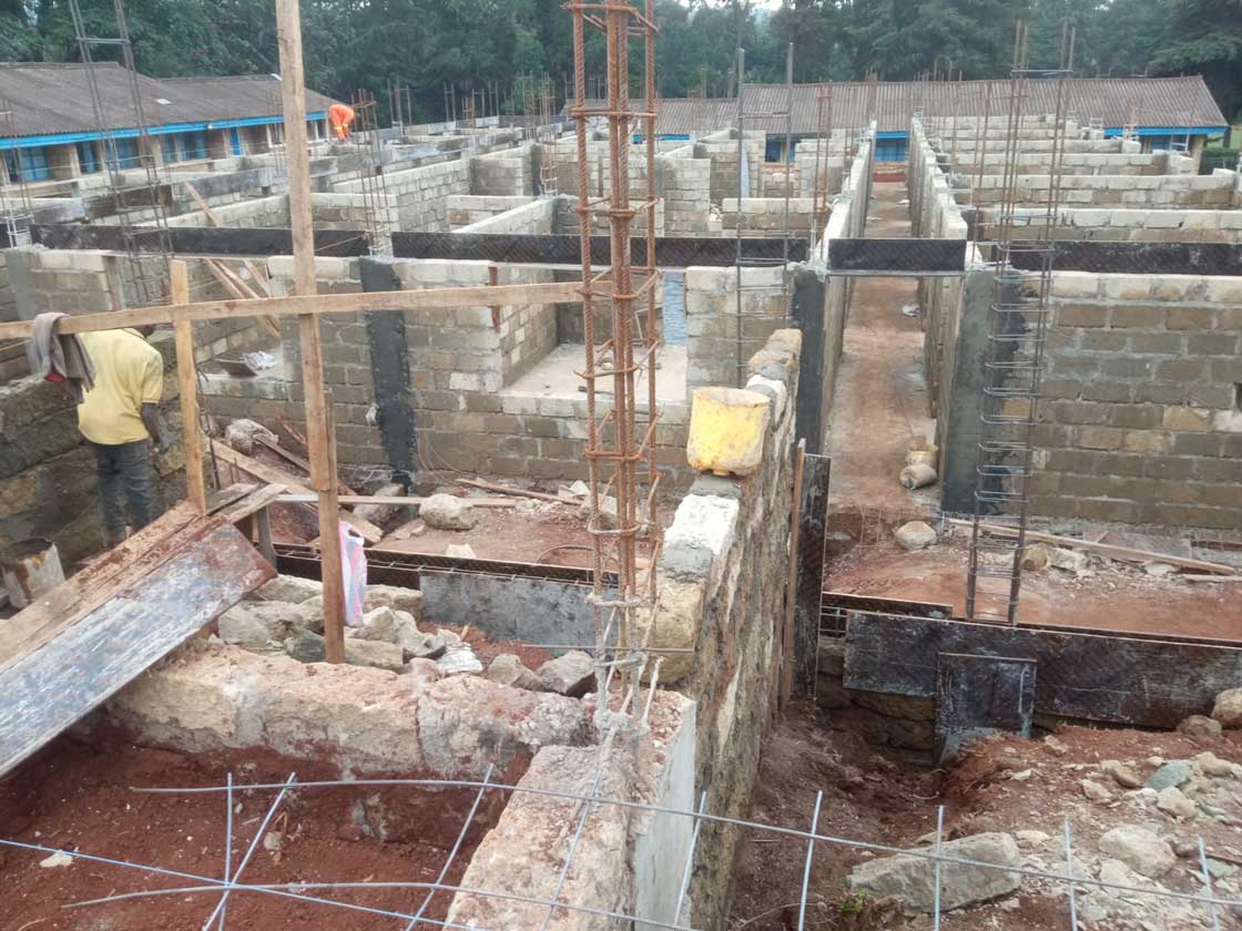 Construction of new hostel