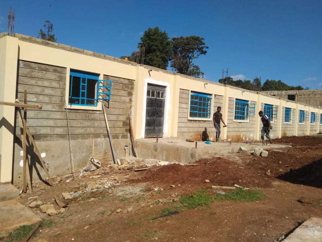 Meru Teachers Hostel progress