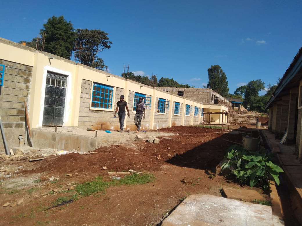 Meru Teachers Hostel progress