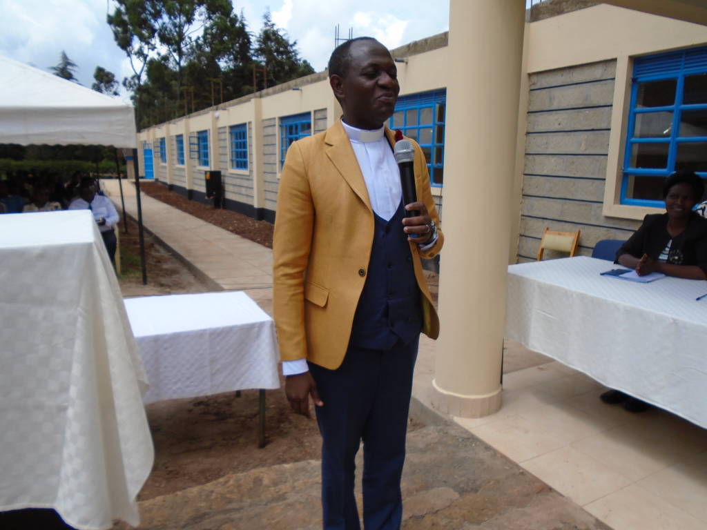 The Clergy dedicating the New Hostel