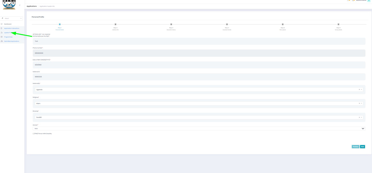 Manual for KUCCPS Letter Download 2