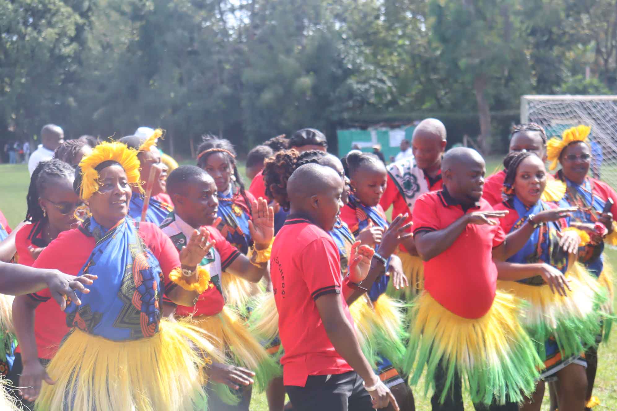 Dancing during the World Teachers’ Day 2026 celebration at Meru Teachers College